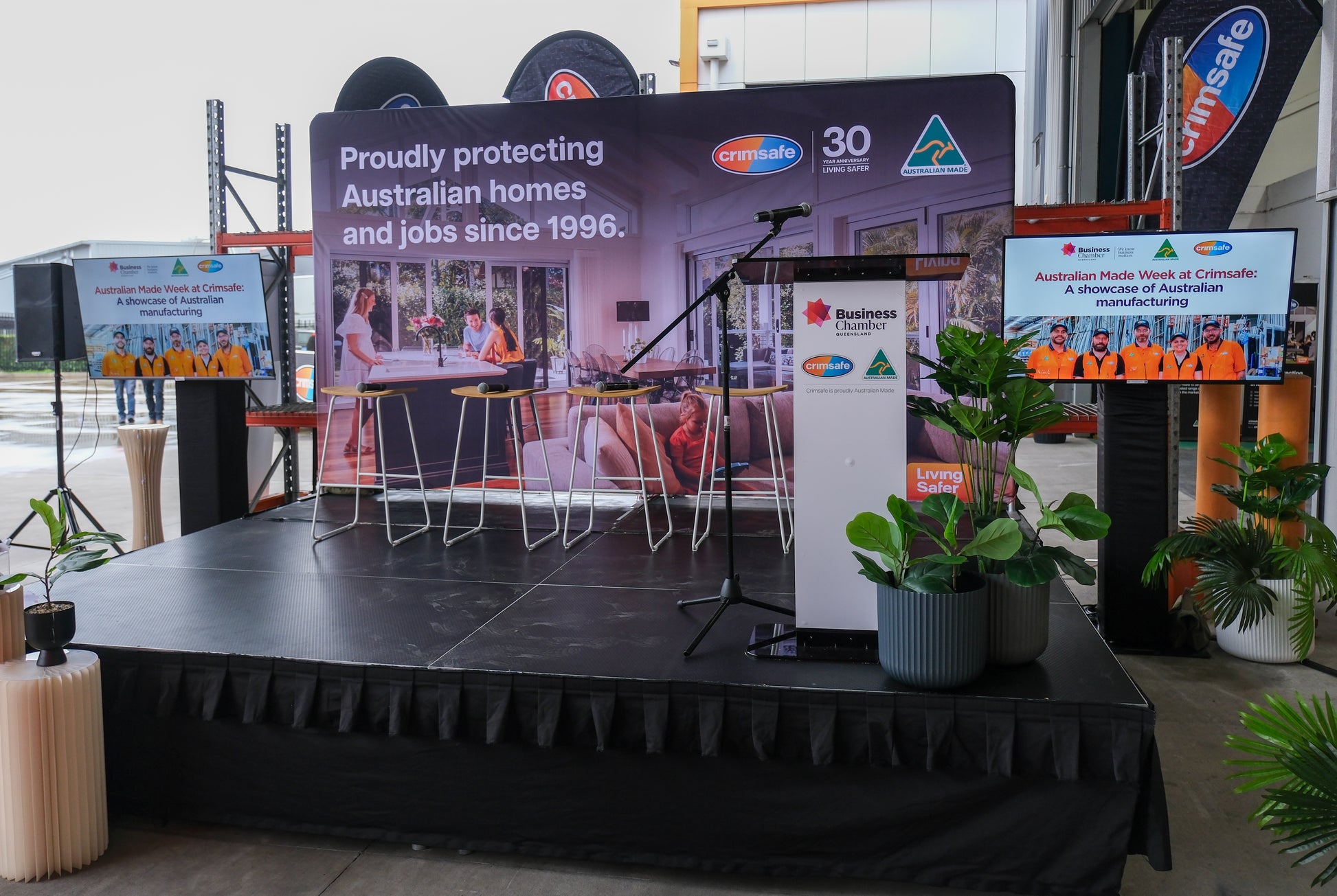 Crimsafe event – Yalala on the Gold Coast, Queensland